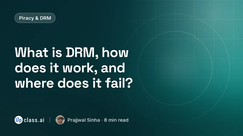What is DRM, how does it work, and where does it fail?